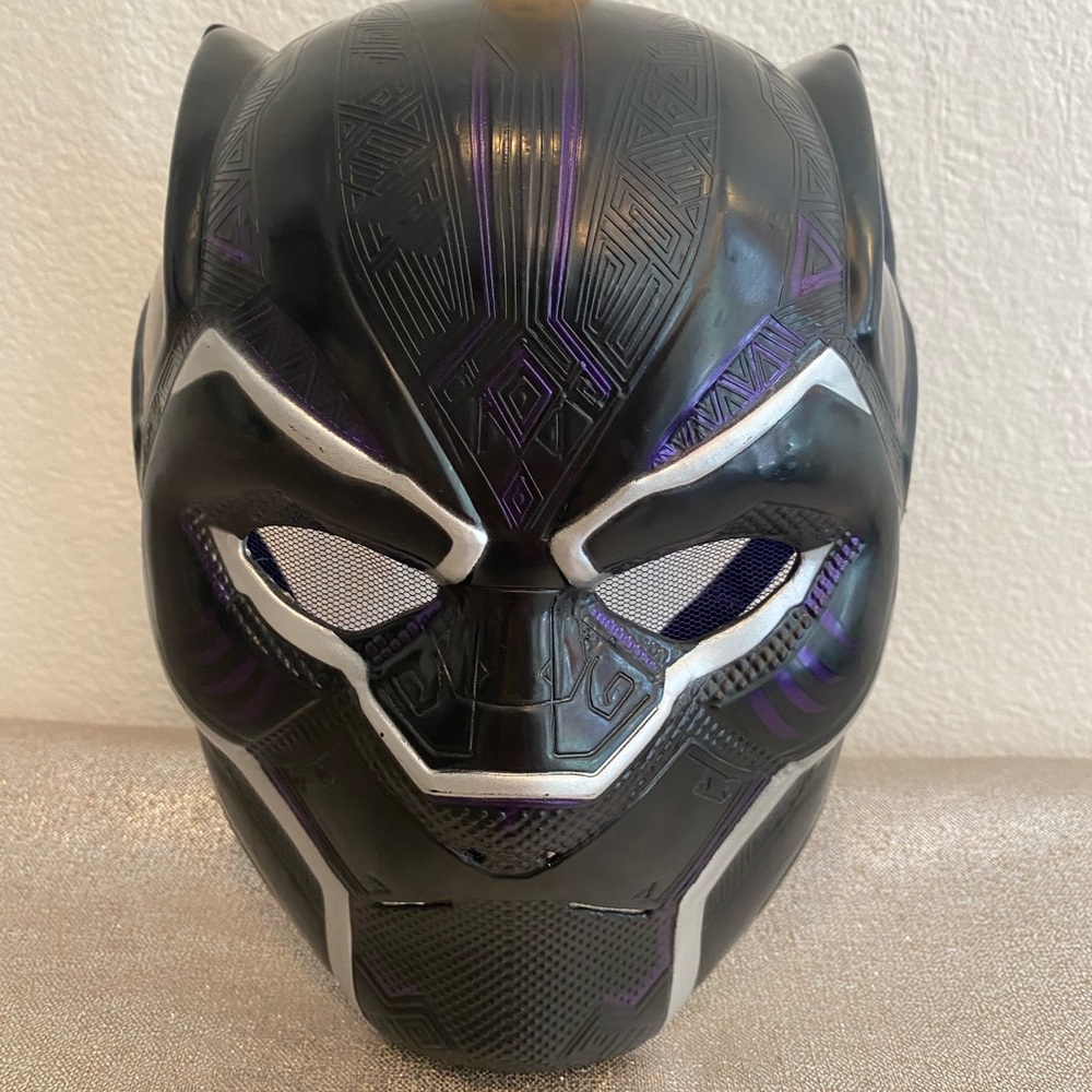 Marvel 2019 Blk Panther Battle Mask Halloween Accessory